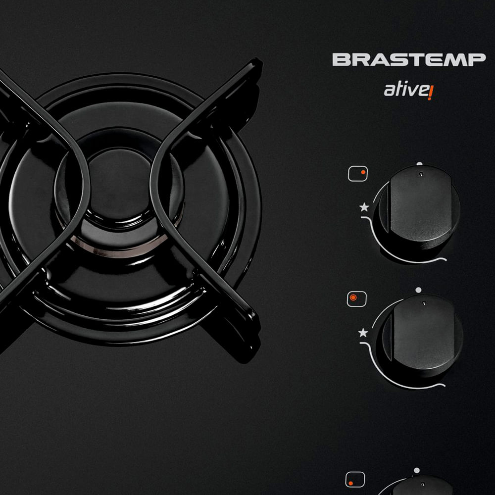 Cooktop 4 Bocas Brastemp Com Duplachama E Acendimento Automático ...