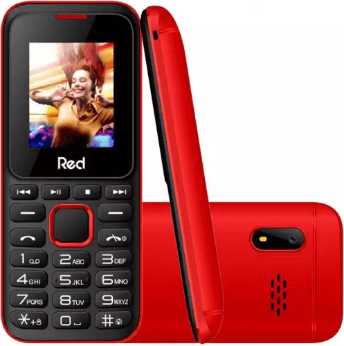 Celular Red Mobile Fit Music II Tela 1.8