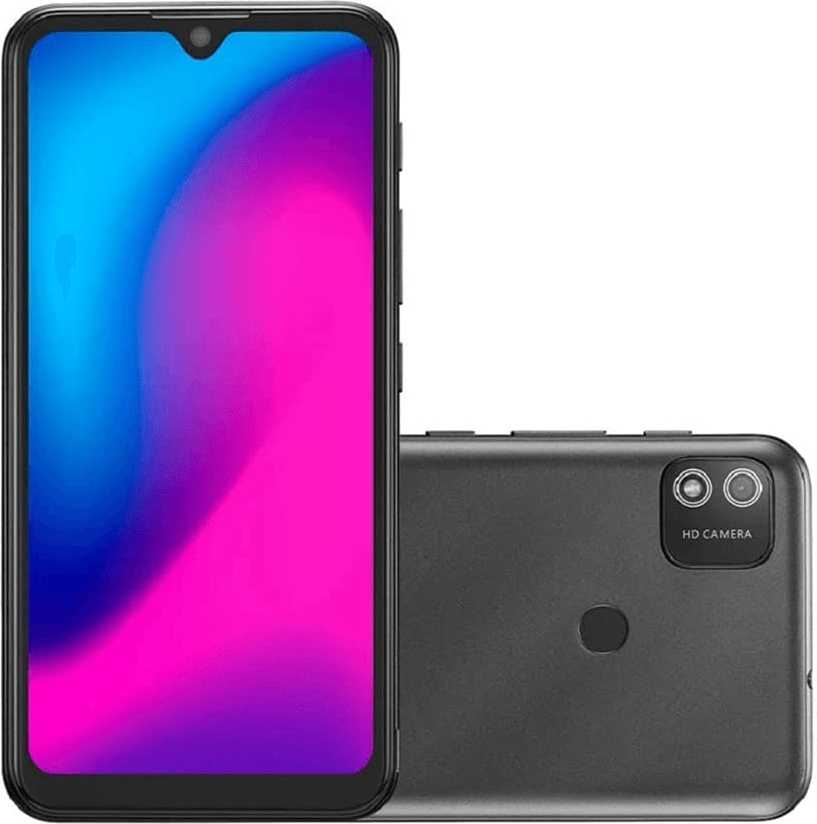 SMARTPHONE MULTILASER G 2 32GB, 2 GB RAM, 4G, TELA 6,5, CÂMERA TASEIRA 8MP, CÂMERA FRONTAL 5MP, PROCESSADOR QUAD CORE PRETO
