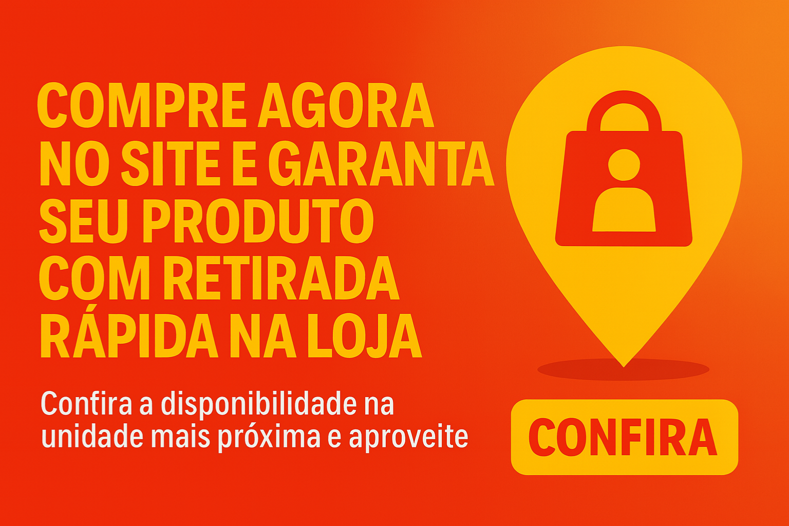 Retirada em Loja - Mobile