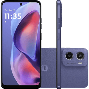 Smartphone Motorola G05 Roxo XT2523 128 GB 12 GB (4 GB RAM + 8 GB RAM Boost) Android 15 Processador Helio G81 Extreme