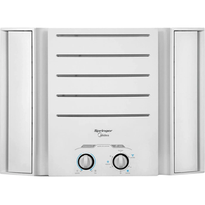 Ar-condicionado Janela 7.500 BTUs Springer Midea Mecânico Frio QCI075BB 220V