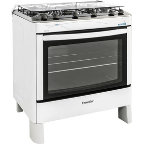 Fogão 5 Bocas Esmaltec Agata Branco