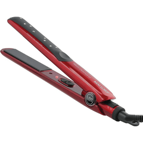 Prancha Alisadora Chapinha Mallory Red Diamond Vermelha Bivolt Titânio Ionizado 30W 210ºC