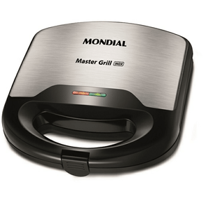Sanduicheira Elétrica Mondial S-20 Master Grill Inox 220V