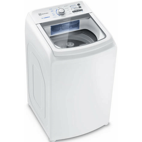 Lavadora de Roupas 14KG Electrolux LED14 Branca 220V Essential Care com Cesto Inox e Jet&Clean