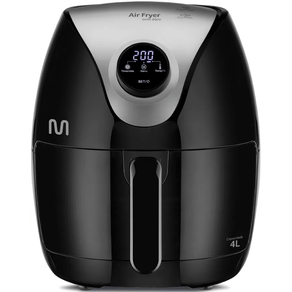Fritadeira Elétrica Sem Óleo Air Fryer Multi CE169 Digital Preta 220V 4 Litros 1500W
