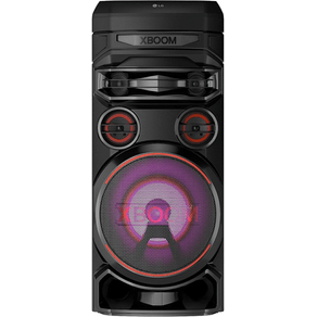 Caixa de Som Acústica LG RNC7 XBOOM Multi Bluetooth Super Graves Entrada de Microfone e Guitarra
