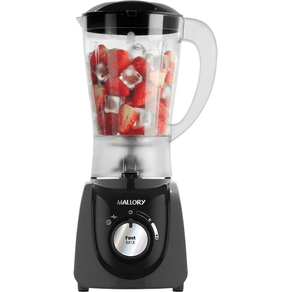 Liquidificador Mallory Fast Mix Preto 220V 520W 1,5 Litros 2 Velocidades