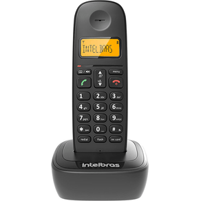 Telefone Intelbras TS2510 Preto Sem Fio