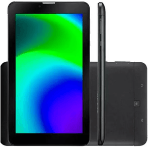 Tablet Multi M7 NB360 3G Preto 32 GB 1 GB RAM Wi-Fi Android 11 Quad Core