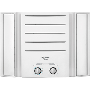 Ar-condicionado Janela 7.500 BTUs Springer Midea Mecânico Frio QCK075BB 220V