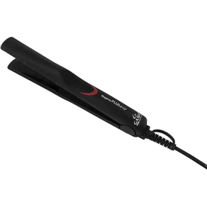 Prancha Alisadora Chapinha Gama Eleganza Plus Preto Bivolt Ceramic Ion 37W 210ºC