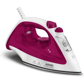 Ferro de Passar a Vapor e Seco Arno FMQ Essencial Gliss Rosa 220V