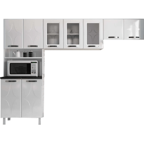 Cozinha Telasul Compacta Rubi Branca