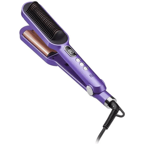 Escova Alisadora Multi EB136 Efeito Afrodite Lilás Bivolt 2 em 1