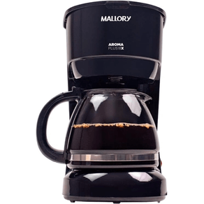 Cafeteira Elétrica Mallory Aroma Plus Preta 220V 18 Xícaras