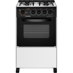 Fogão 4 Bocas Esmaltec Caribe Branco 4112 Acendimento Automático