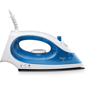 Ferro de Passar a Vapor e Seco Elgin Iron Press FVA00 Azul 220V 1400W