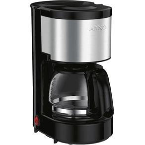 Cafeteira Elétrica Arno Perfectta CFPI Inox Preta 220V 12 Xícaras