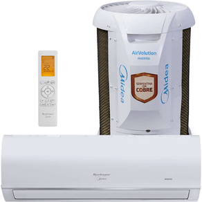 Ar-condicionado Split 18.000 BTUs Springer Midea 42AFVCI18S5/38TVCI18S5 Airvolution Connect Inverter 220V