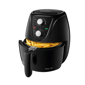 Fritadeira Elétrica Sem Óleo Air Fryer Mondial AF-36-FB Preta 220V 3,6 Litros