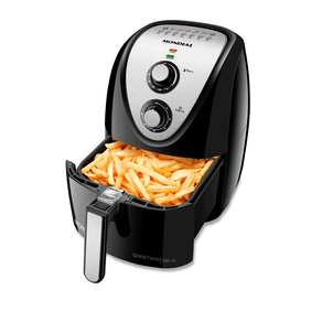 Fritadeira Elétrica Sem Óleo Air Fryer Mondial AFN-50-BI Preta 220V 5 Litros