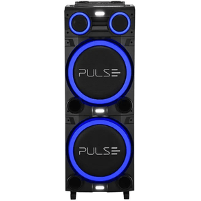 Caixa de Som Amplificada Pulse SP516 Bluetooth Auxiliar USB TWS LED 2700W