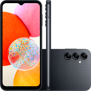 Smartphone Samsung Galaxy A14 Preto 128 GB