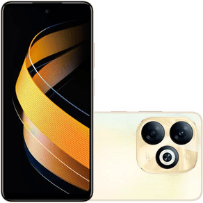 Smartphone Infinix Smart 8 Pro Dourado 256 GB