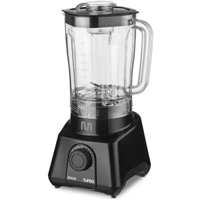 Liquidificador Multi Home LQ902 Turbo Preto 220V 900W 2,6 Litros 5 Velocidades