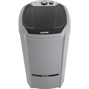 Lavadora de Roupas 20KG Suggar Lavamax Eco LE2022PR Prata 220V Semi-automática