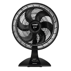 Ventilador de Mesa e Parede Arno VF42 Preto 220V 40cm 6 Pás Turbo Force 2 em 1 126W