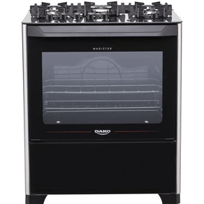Fogão 5 Bocas Dako Magister Preto