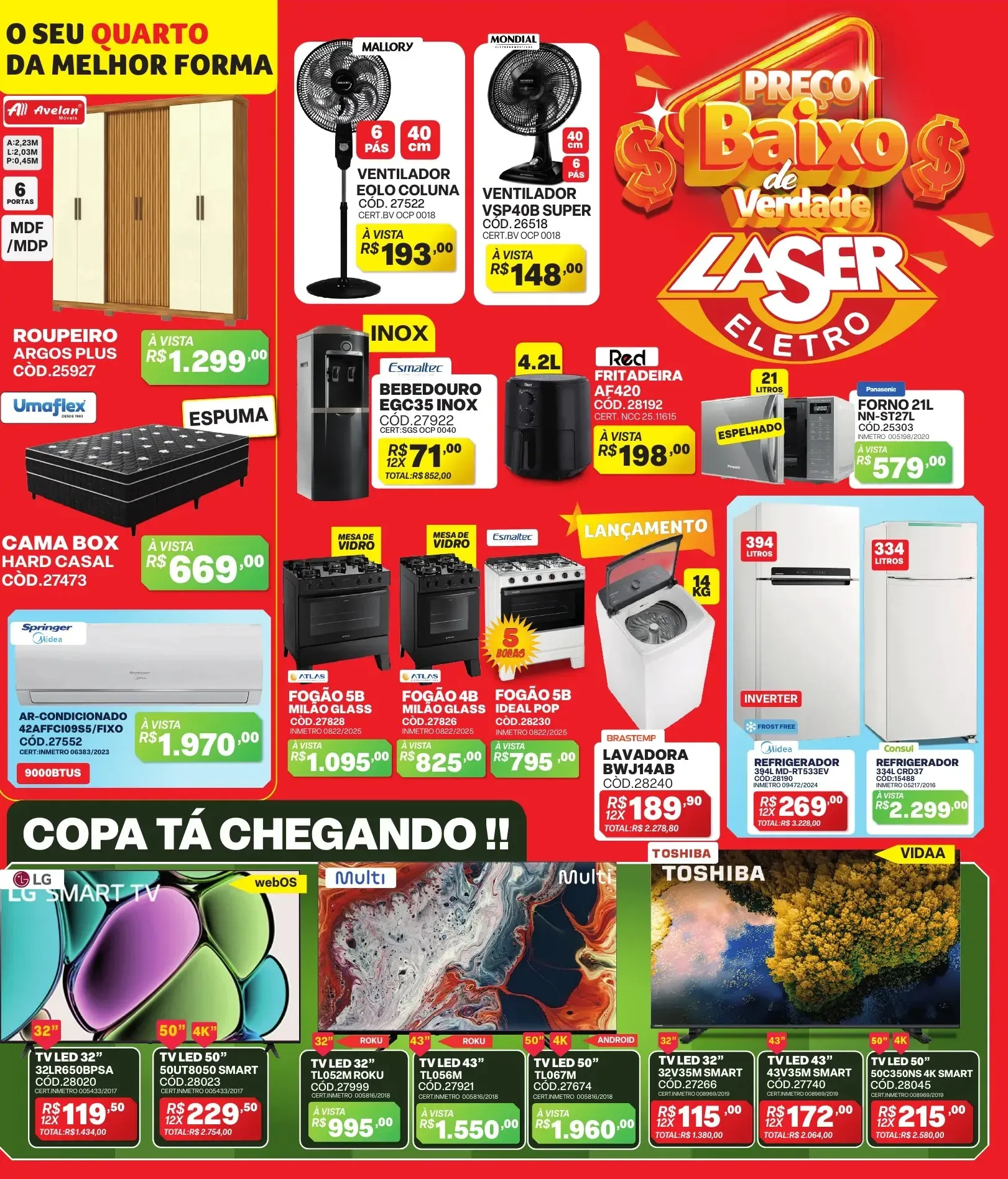 Encarte Preço Baixo - Parte 1